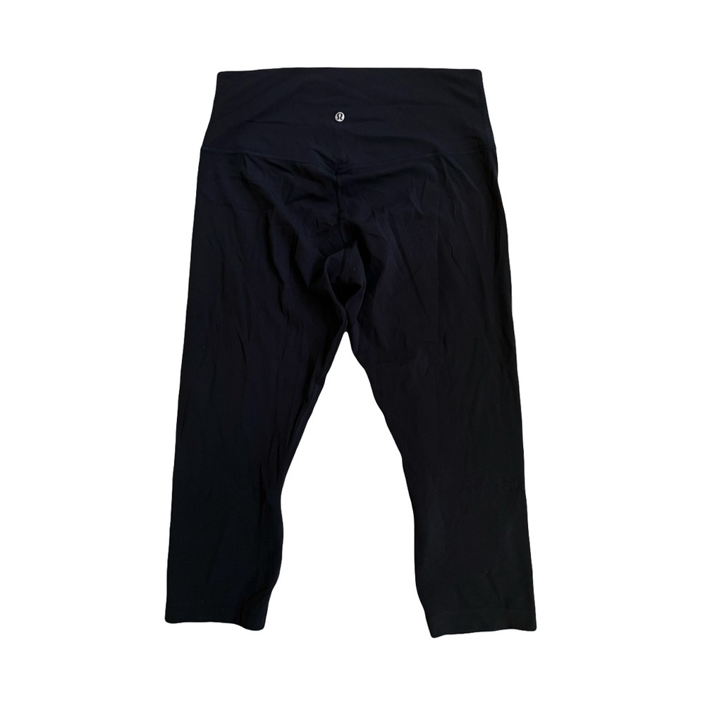 Lululemon Black Align Cropped Leggings - Size 12